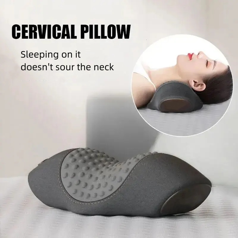 Neck Traction Pillow - وسادة تدليك كهربائية للرقبة ، استرخاء