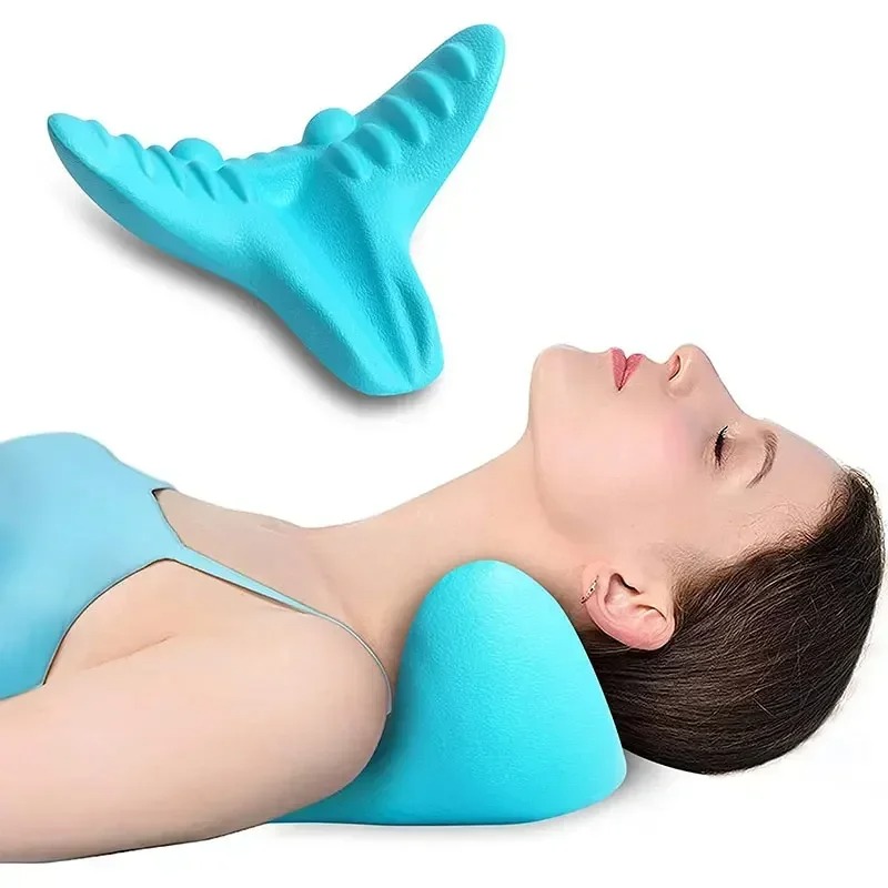 Neck Traction Pillow - جهاز استرخاء الرقبة والكتف، جهاز سحب