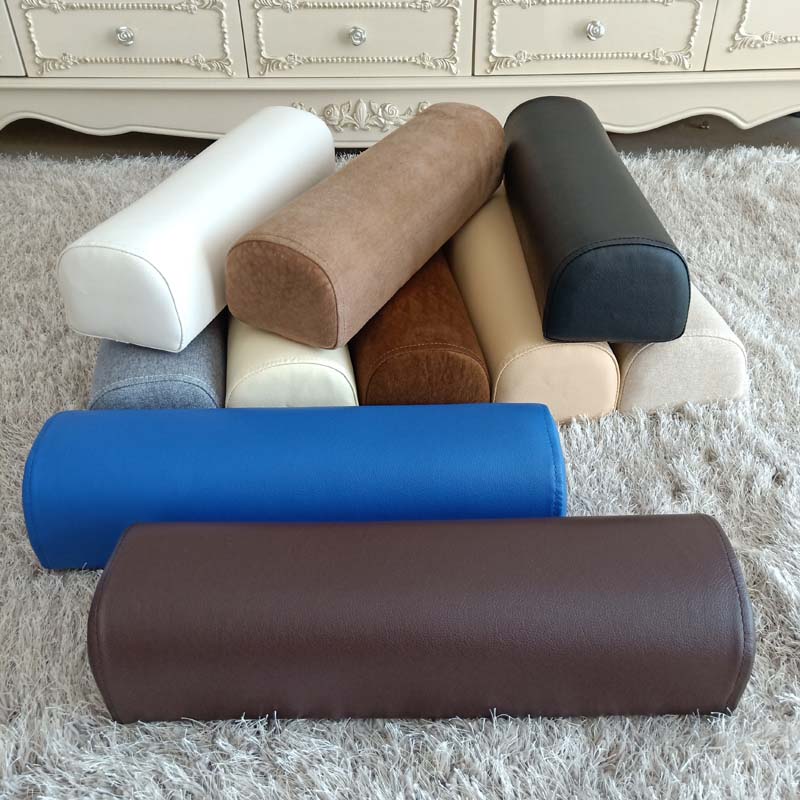 Neck Traction Pillow - الجلود تعزيز شبه لفة وسادة الكاحل