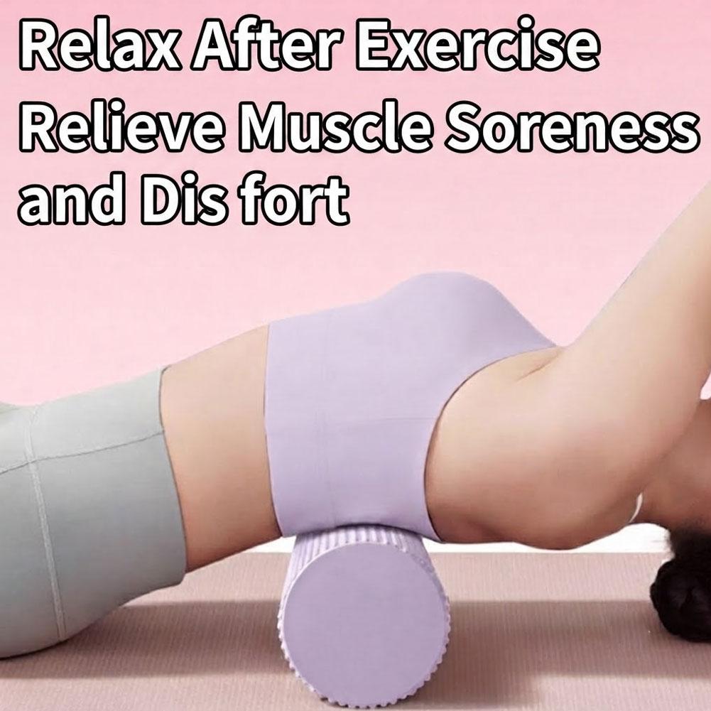 Health Wellness And Fitness - أسطوانة رغوية لليوجا من مادة EVA