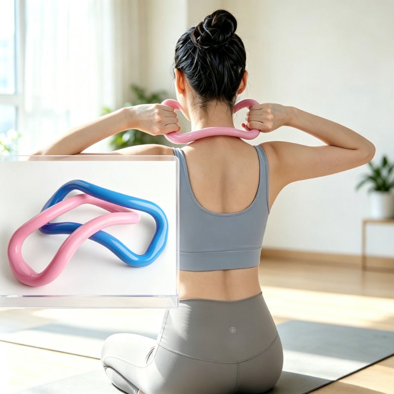 Health Wellness And Fitness - حلقة يوغا براتي لتمارين تمديد الكتف