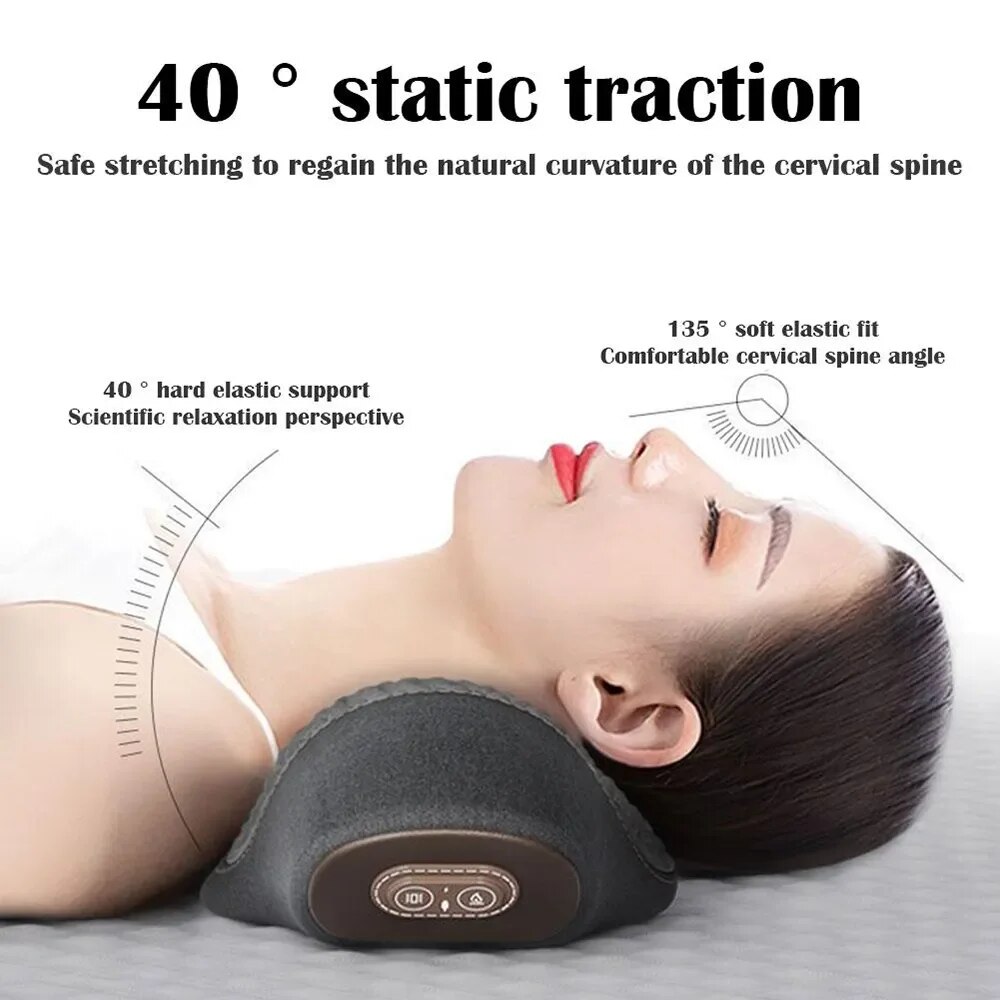 وسادة تدليك كهربائية للرقبة ،  - مراجعة Neck Traction Pillow وسعره
