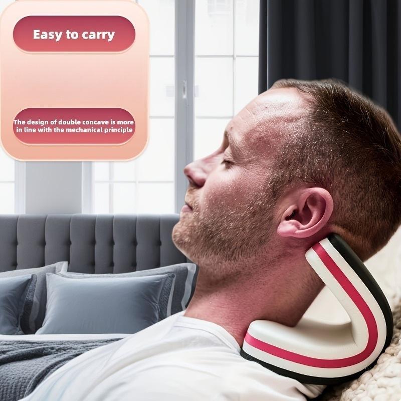 وسادة شد الرقبة الطبية المحمول - مراجعة Neck Traction Pillow وسعره