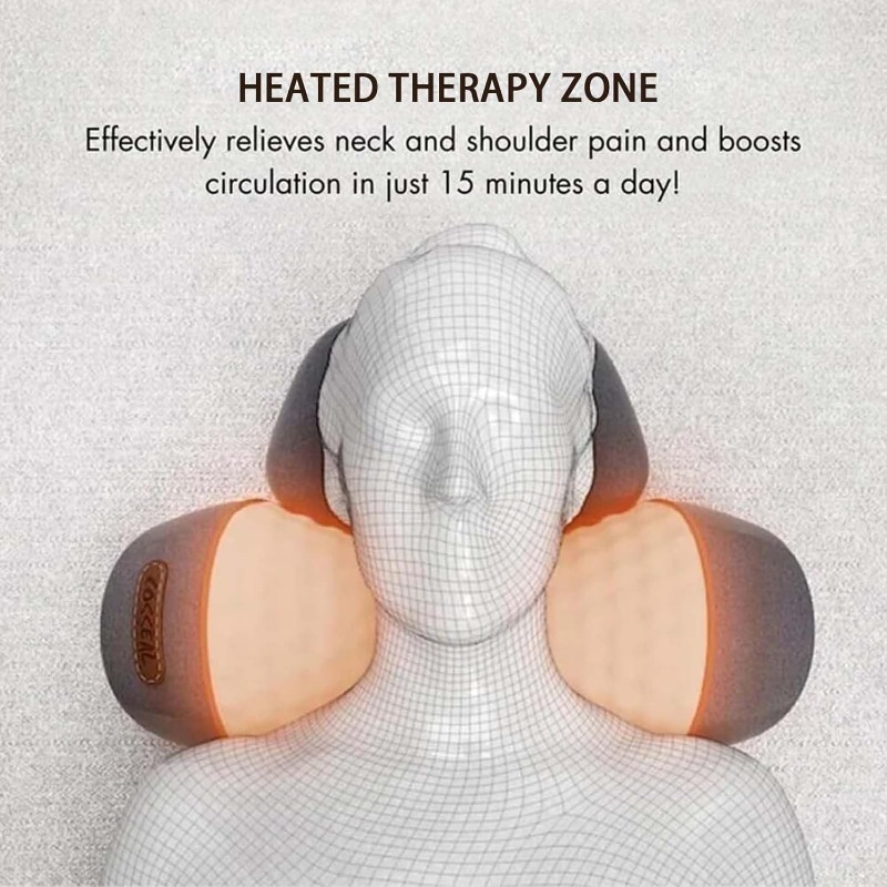 وسادة كاليكسيثيرا لتدليك الرقب - مراجعة Neck Traction Pillow وسعره