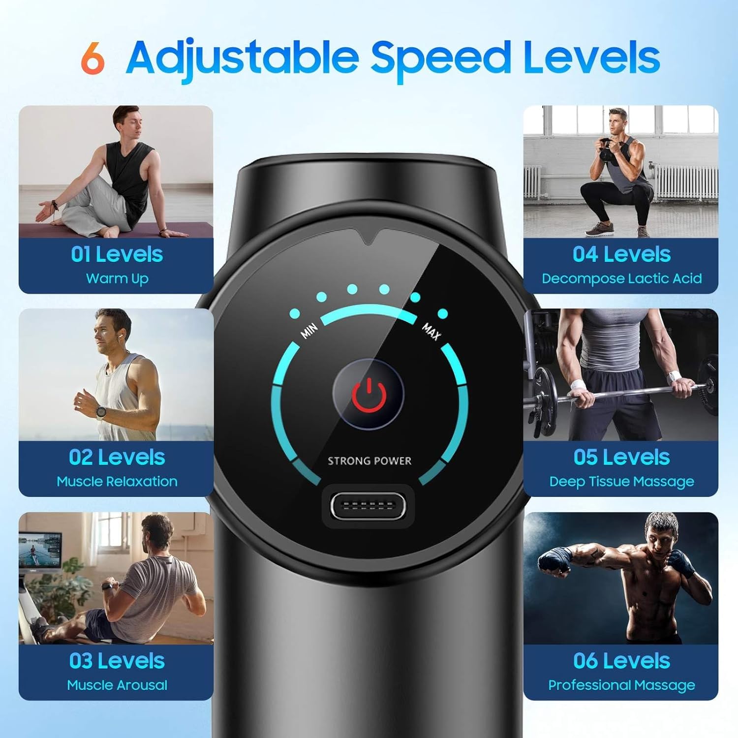 مسدس تدليك العضلات الجديد لعام - مراجعة Health Wellness And Fitness وسعره