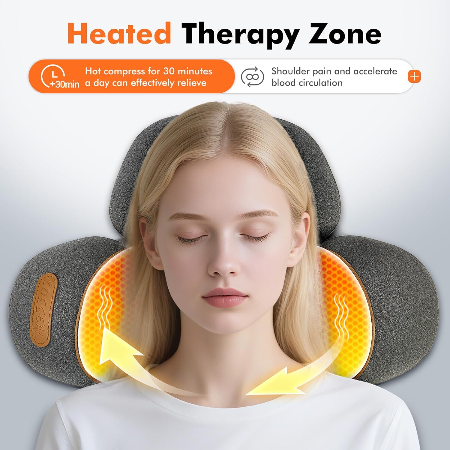 وسادة تدليك الرقبة 3 في 1 مع خ - مراجعة Neck Traction Pillow وسعره