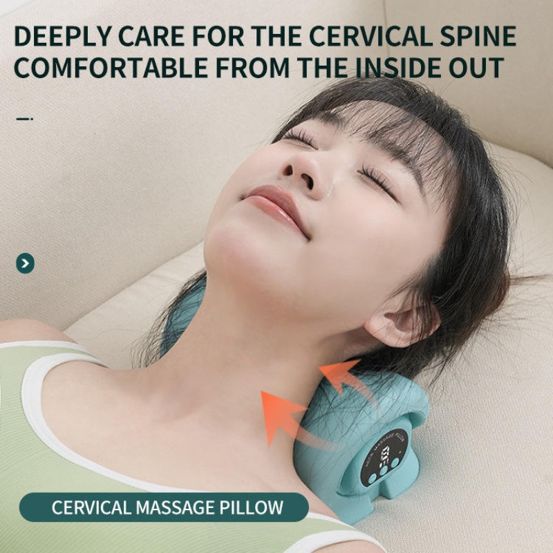 وسادة تدليك الرقبة والكتف الكه - مراجعة Neck Traction Pillow وسعره
