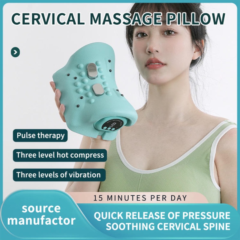 وسادة تدليك الرقبة والكتف الكه - مراجعة Neck Traction Pillow وسعره