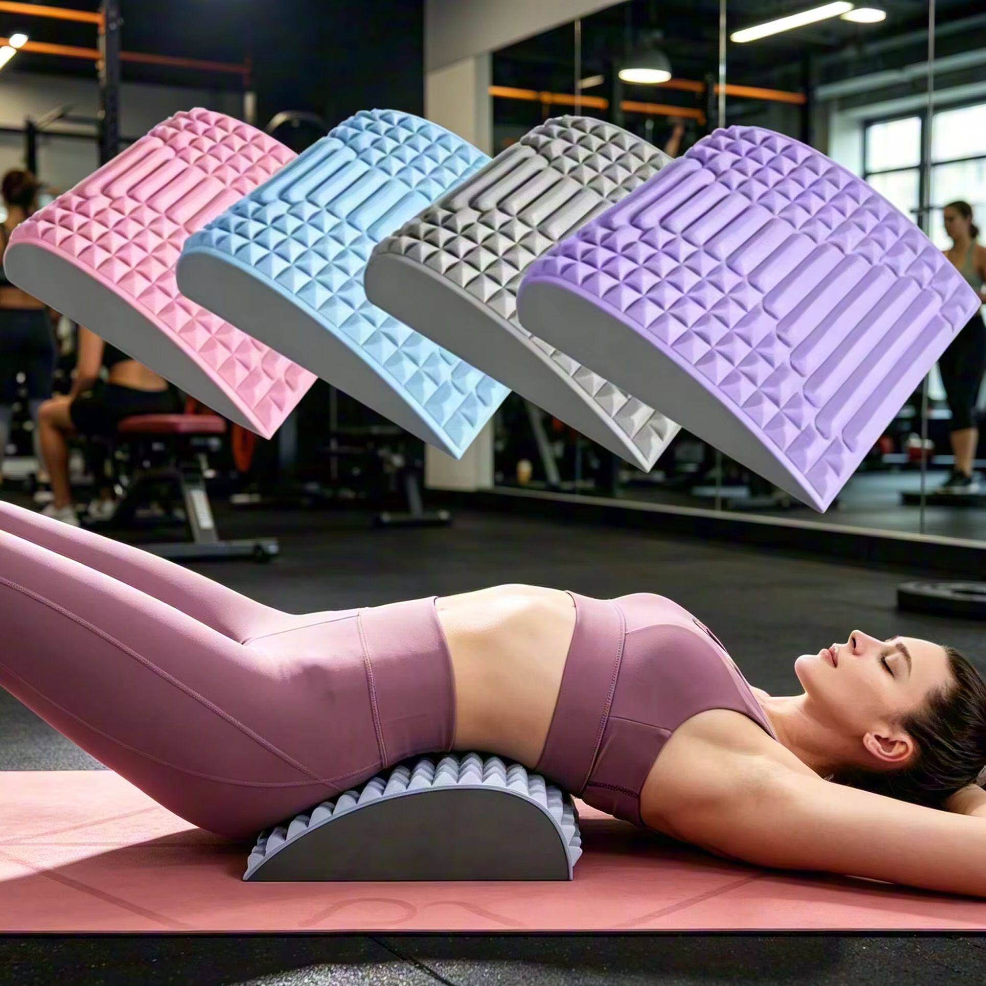 وسادة تمديد الظهر مع تدليك للخ - مراجعة Neck Traction Pillow وسعره
