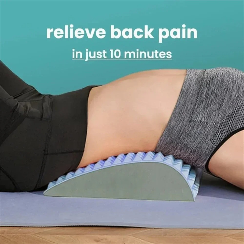 وسادة تمديد الظهر مع تدليك للخ - مراجعة Neck Traction Pillow وسعره