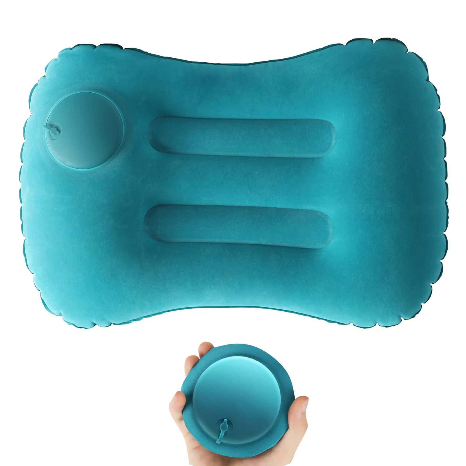 وسادة محمولة مريحة قابلة للنفخ - مراجعة Neck Traction Pillow وسعره