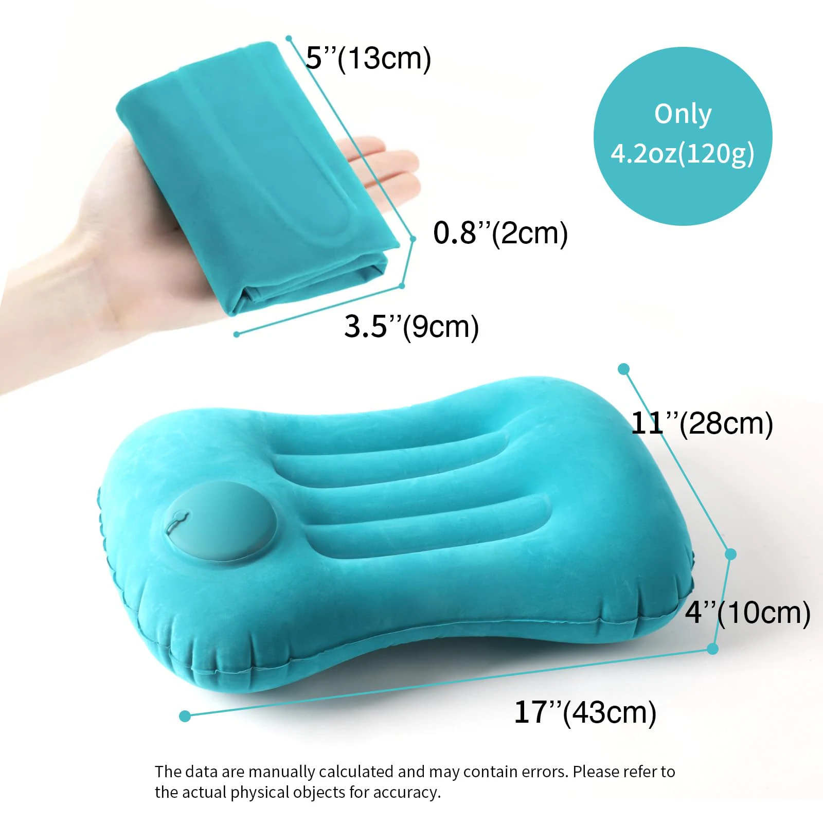 وسادة محمولة مريحة قابلة للنفخ - مراجعة Neck Traction Pillow وسعره