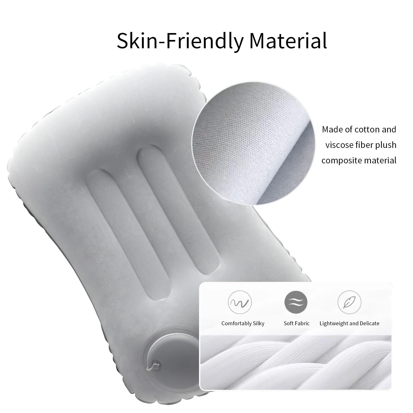 وسادة محمولة مريحة قابلة للنفخ - مراجعة Neck Traction Pillow وسعره