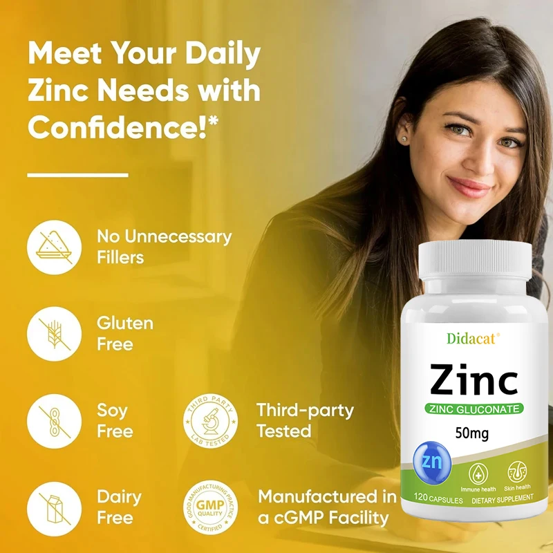 زنك 50 ملجم - مع جلوكونات الزن - مراجعة Health Wellness Day وسعره