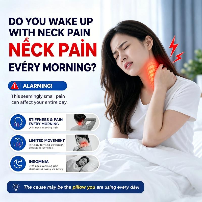 وسادة تدليك مريحة للرقبة والكت - مراجعة Neck Traction Pillow وسعره